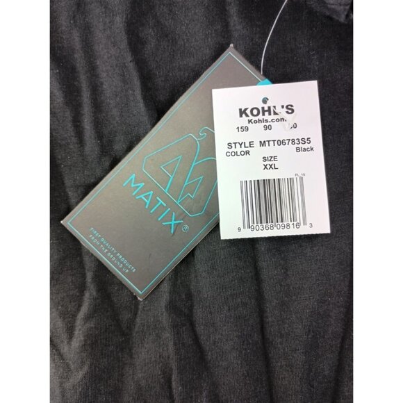 Matix Essential Black Short Sleeve T-Shirt Men's Sz. XXL - Picture 6 of 6